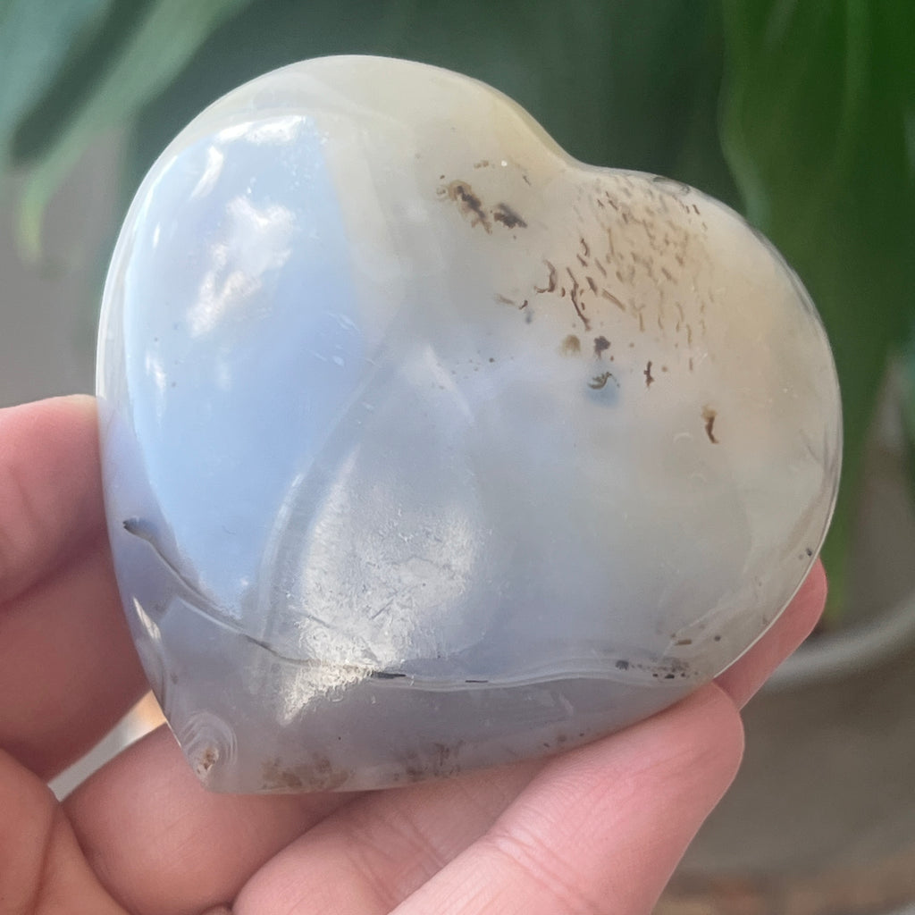 Inima agat model 7, pietre semipretioase - druzy.ro 2 