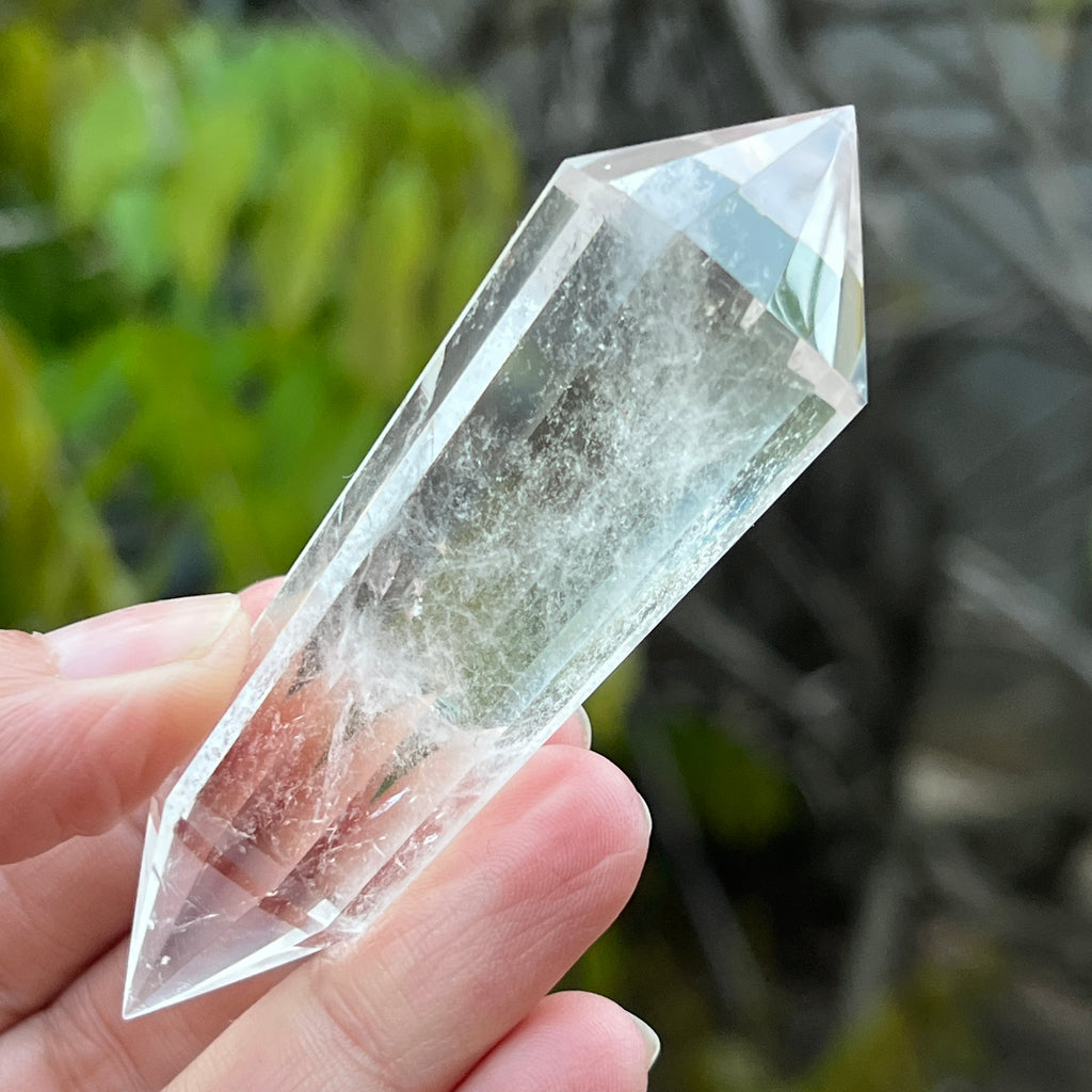 Bagheta cuart vogel, 12 fete, Brazilia model 1, pietre semipretioase - druzy.ro 4 
