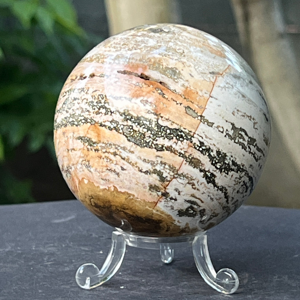 Sfera jasp ocean model 8, pietre semipretioase - druzy.ro 3 