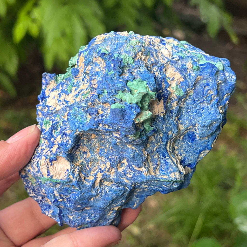 Azurit malachit piatra bruta model 18, pietre semipretioase - druzy.ro 2 