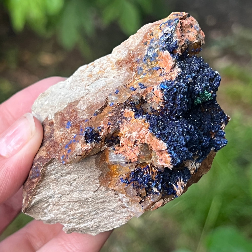 Azurit malachit piatra bruta model 21, pietre semipretioase - druzy.ro 4 
