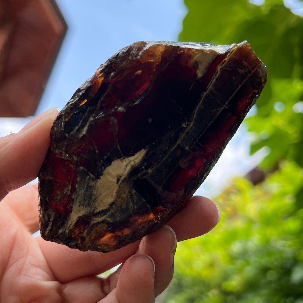 Chihlimbar fosil din Indonezia – Rășină naturală | Model 1, pietre semipretioase - druzy.ro 4 