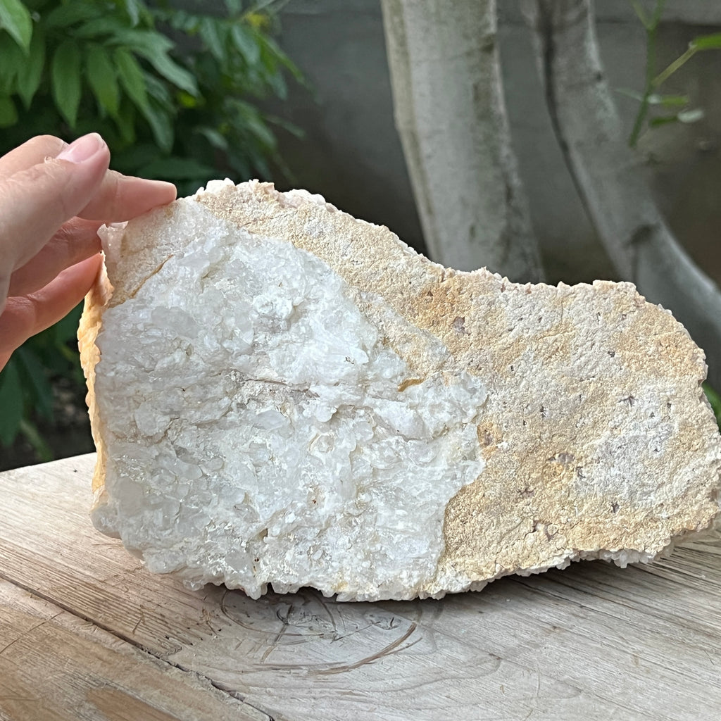Specimen cuart fantoma, cuart ananas din Madagascar model XL1, pietre semipretioase - druzy.ro 4 