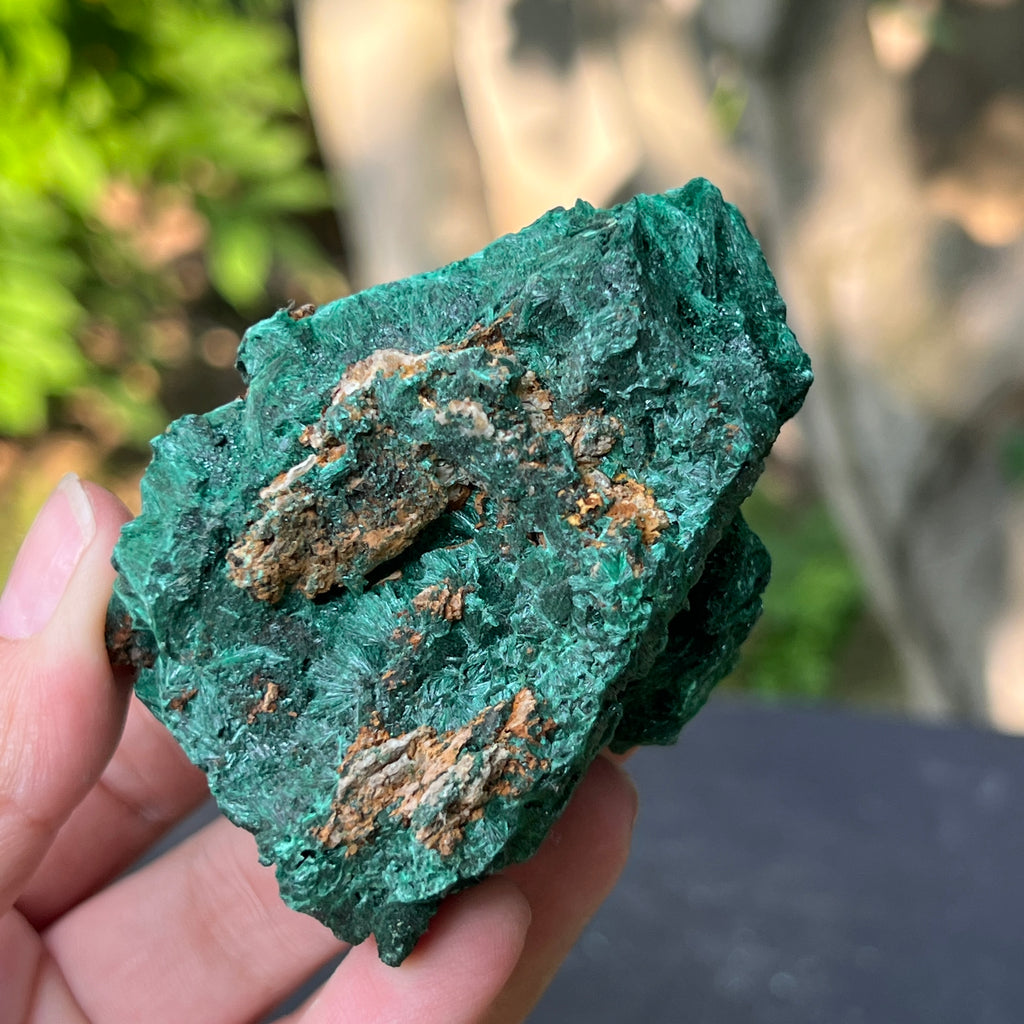 Malachit matasos piatra bruta m11, pietre semipretioase - druzy.ro 8 