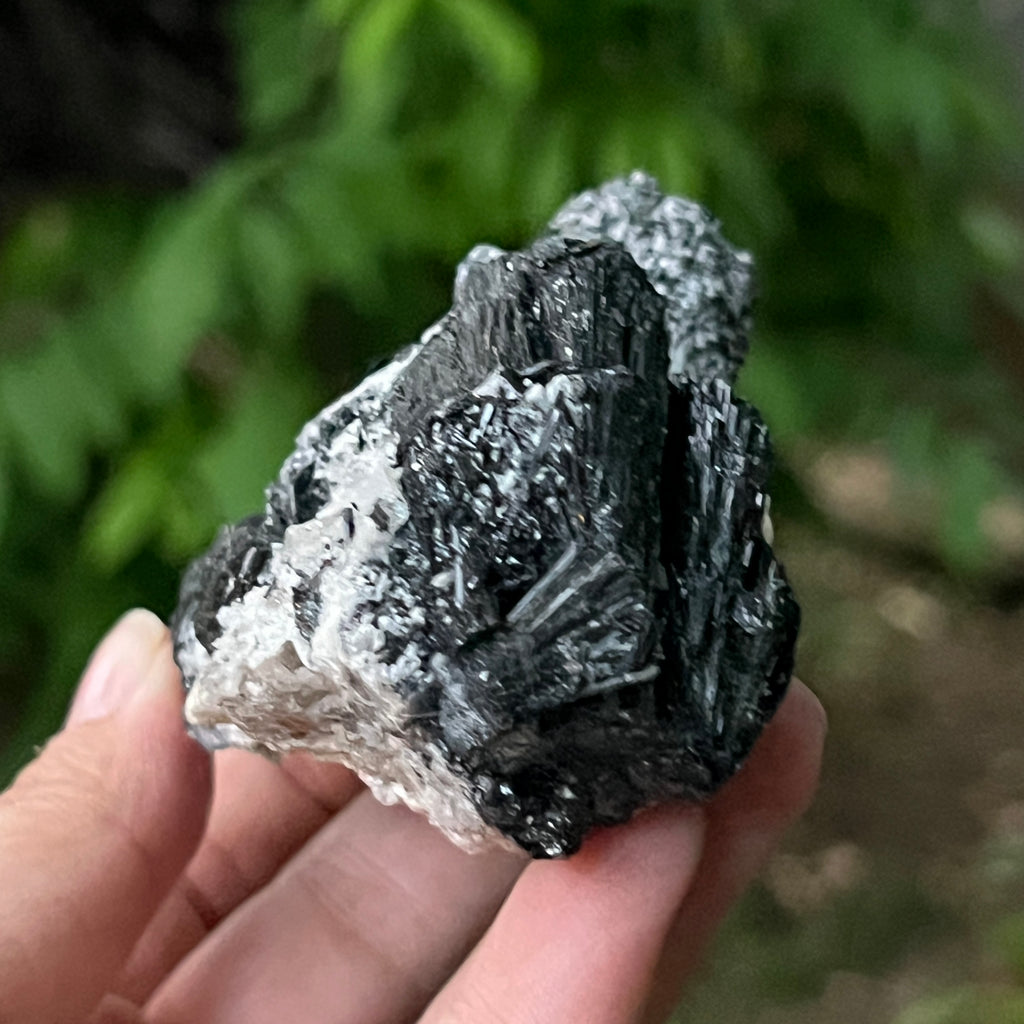 Cluster turmalina neagra model 11 din Erongo, Namibia, pietre semipretioase - druzy.ro 6 