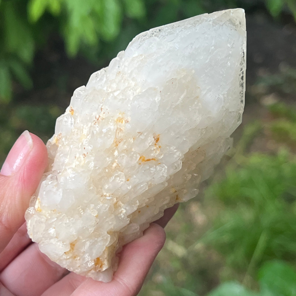 Varf cuart celest, cuart lumanare ( ananas) model 3, pietre semipretioase - druzy.ro 3 