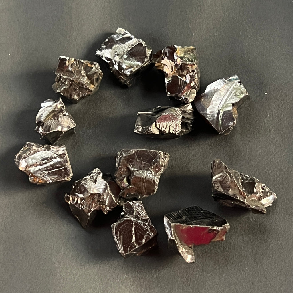 Shungit cristalizat Elite (Nobil) piatra bruta, pietre semipretioase - druzy.ro 4 
