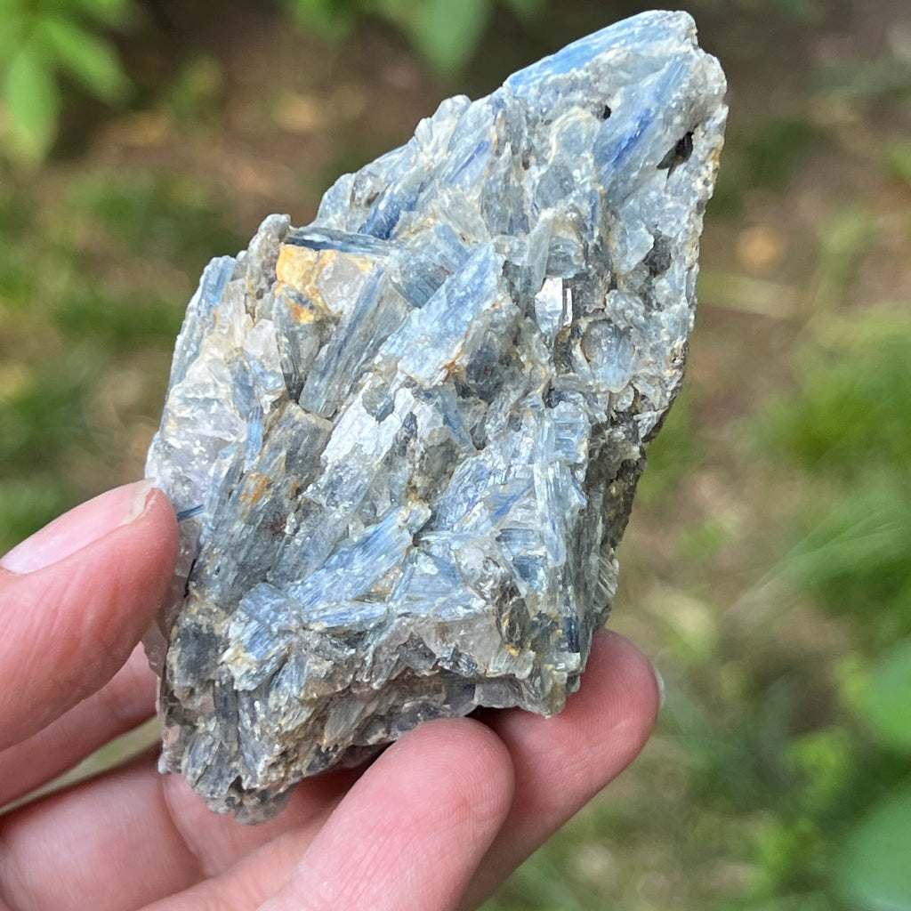 Kianit albastru (Cianit) piatra bruta din Zimbabwe model 2, pietre semipretioase - druzy.ro 1 