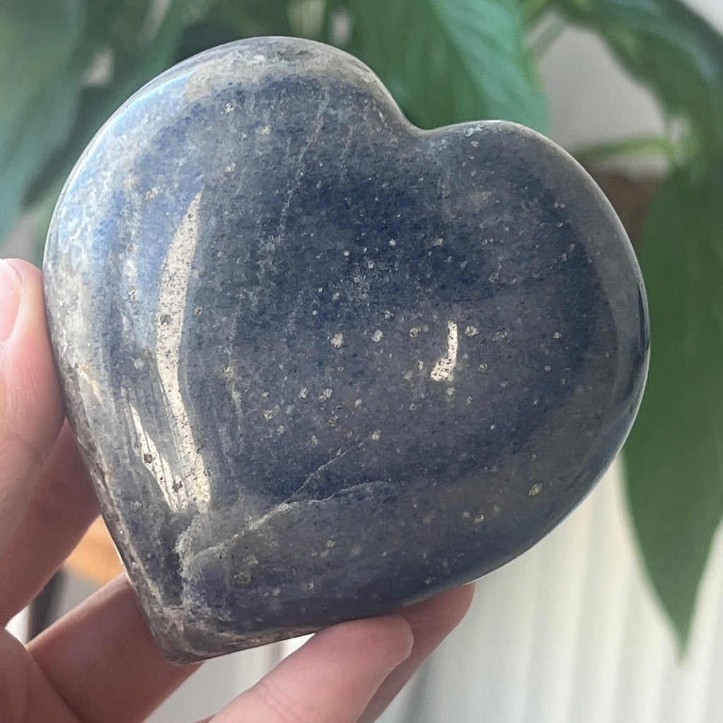 Inima lazulit din Madagascar | Model 7, pietre semipretioase - druzy.ro 4 