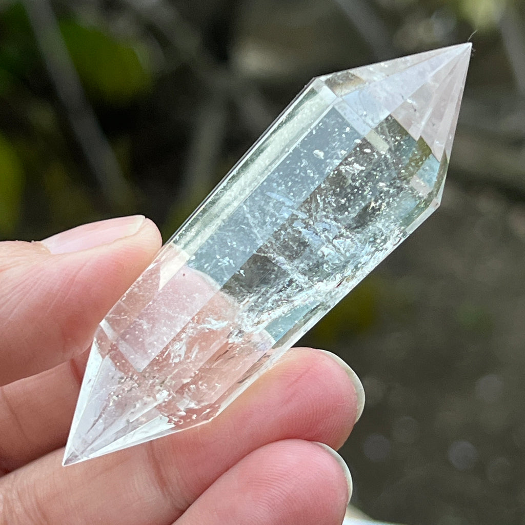 Bagheta cuart vogel, 12 fete, Brazilia model 14, pietre semipretioase - druzy.ro 3 