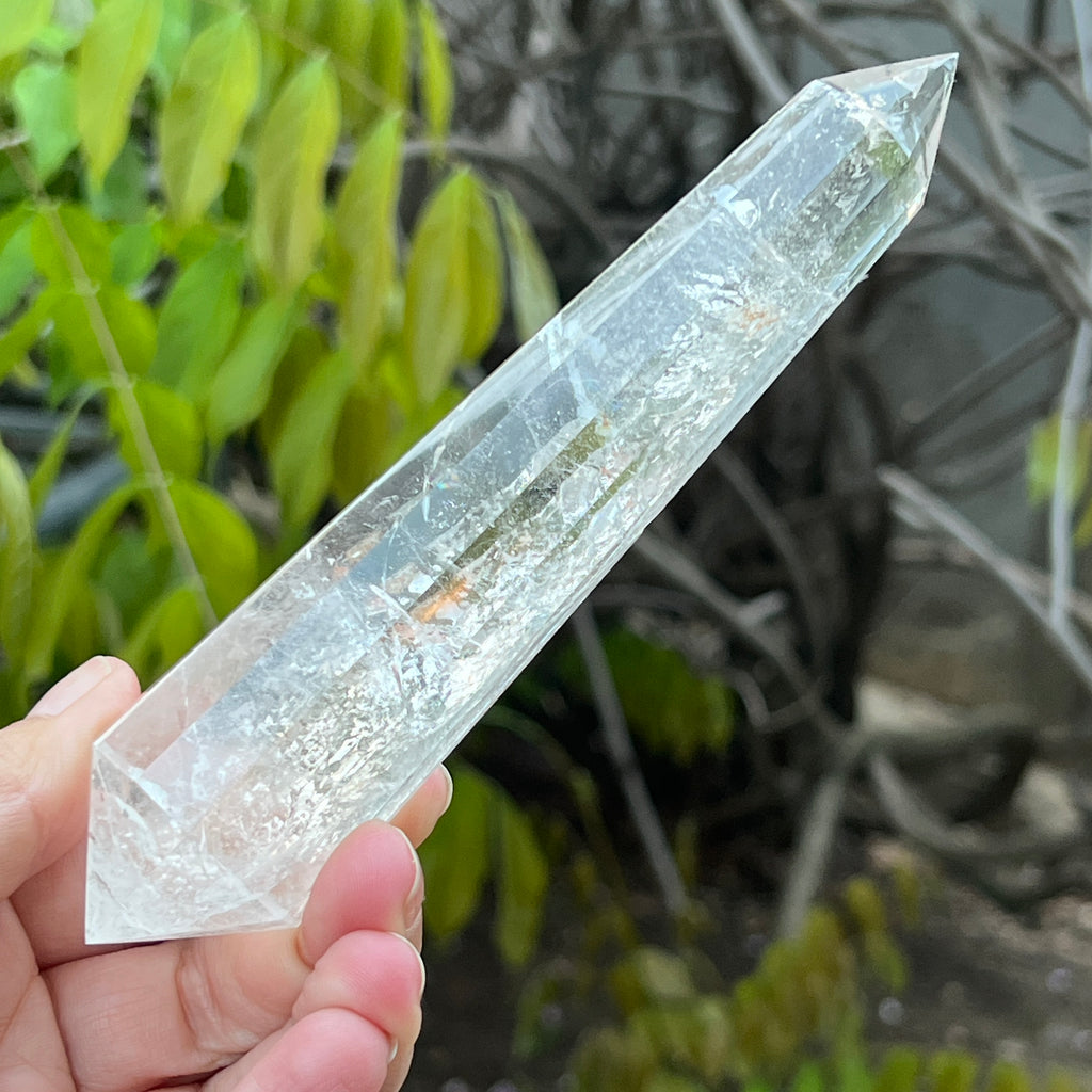 Bagheta cuart vogel, 12 fete, Brazilia model 6, pietre semipretioase - druzy.ro 3 