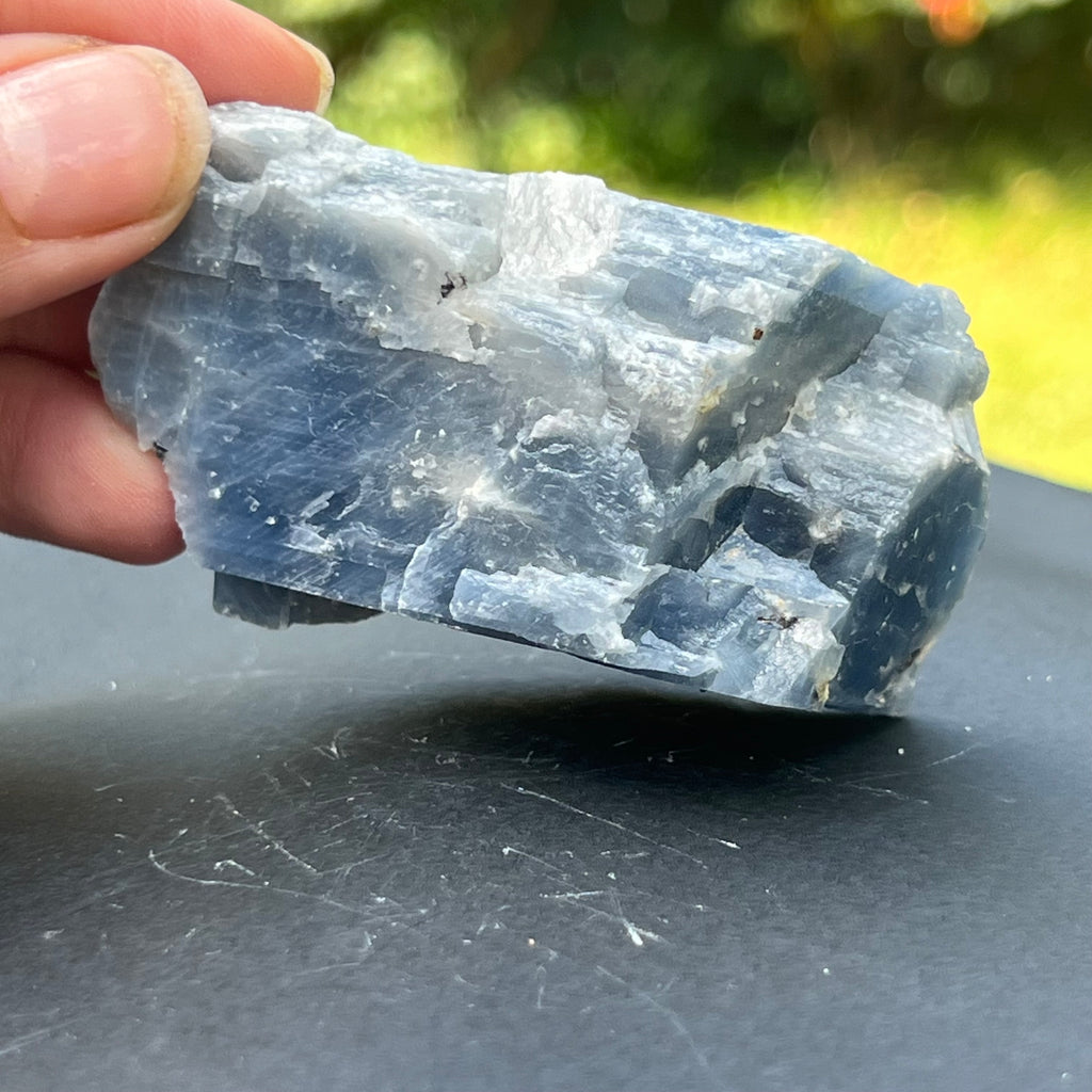 Calcit albastru piatra bruta din Namibia model 11, pietre semipretioase - druzy.ro 4