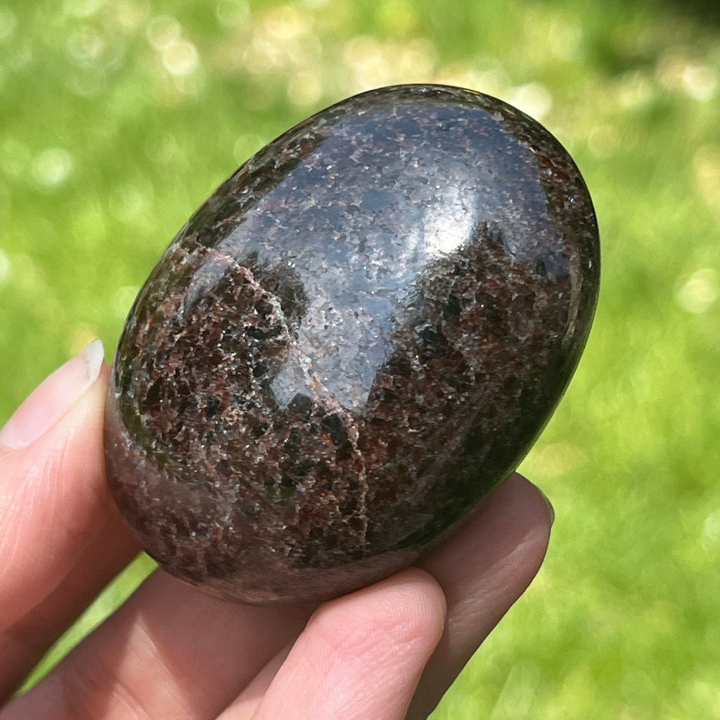 Granat palmstone model 3, pietre semipretioase - druzy.ro 3 