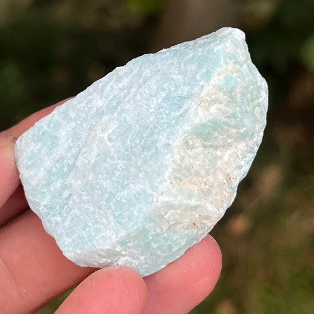Amazonit piatra bruta din Brazilia model 12, pietre semipretioase - druzy.ro 1 