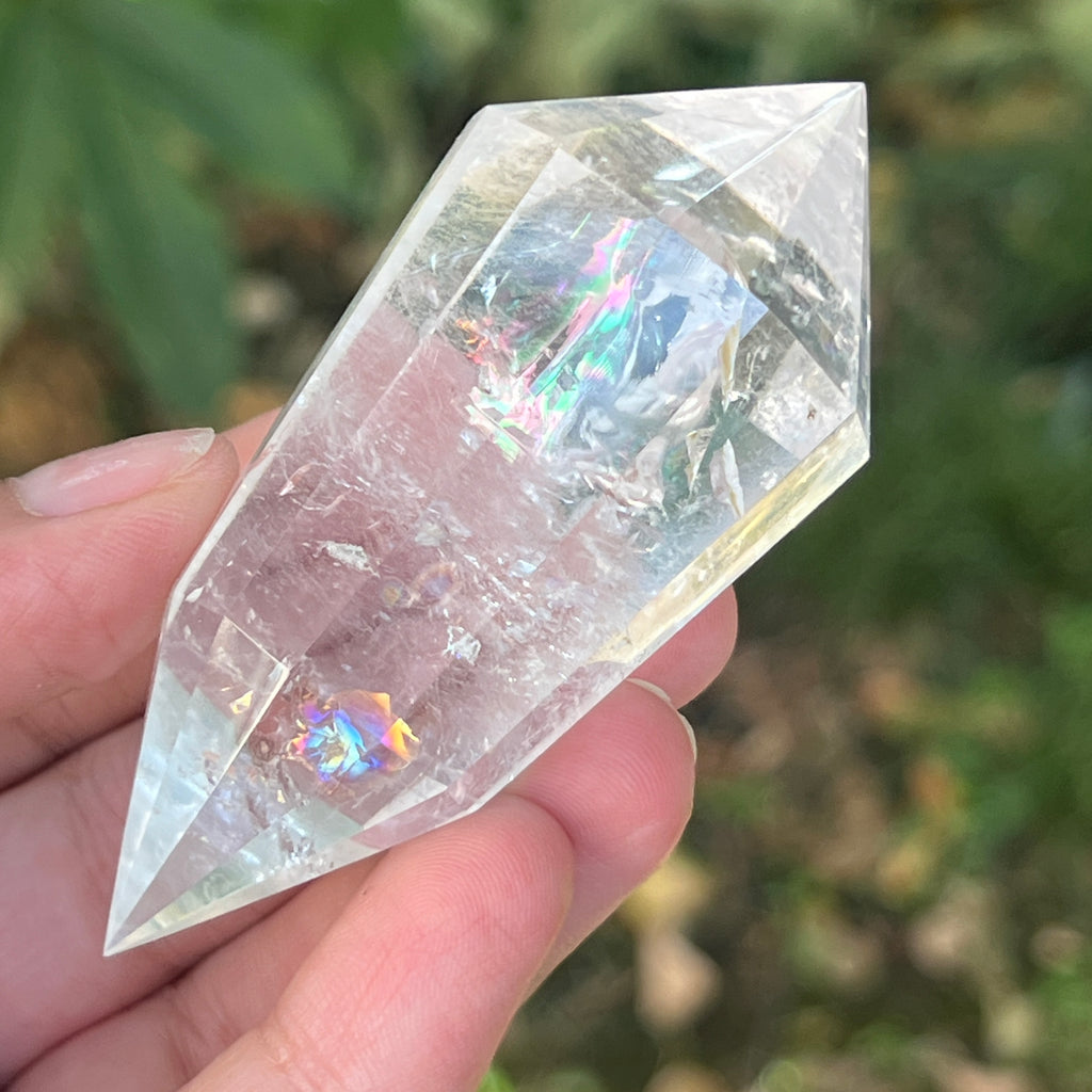 Bagheta cuart vogel, 12 fete, Brazilia model 34, pietre semipretioase - druzy.ro 4 