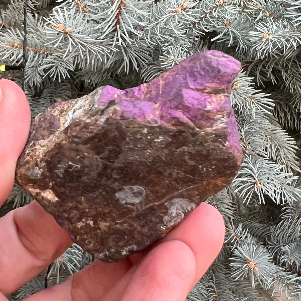Purpurit piatra bruta model 4a/2, druzy.ro, cristale 4