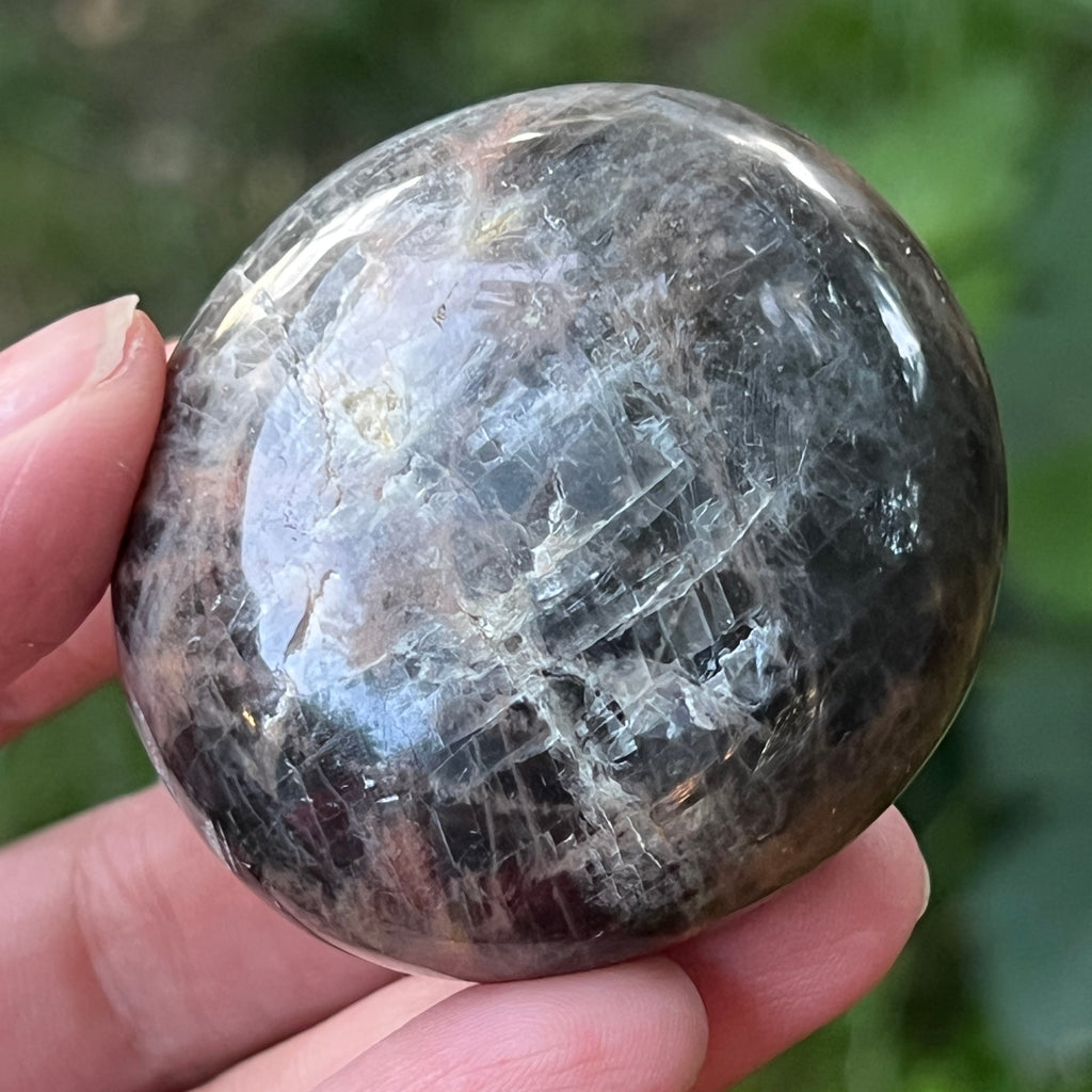 Palmstone piatra lunii somon gri | Model 5, pietre semipretioase - druzy.ro 2 