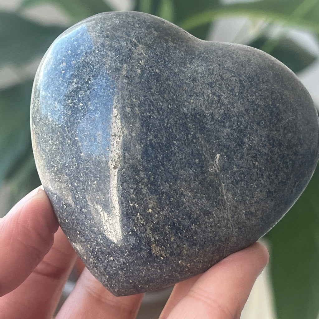 Inima lazulit din Madagascar | Model 1, pietre semipretioase - druzy.ro 5 