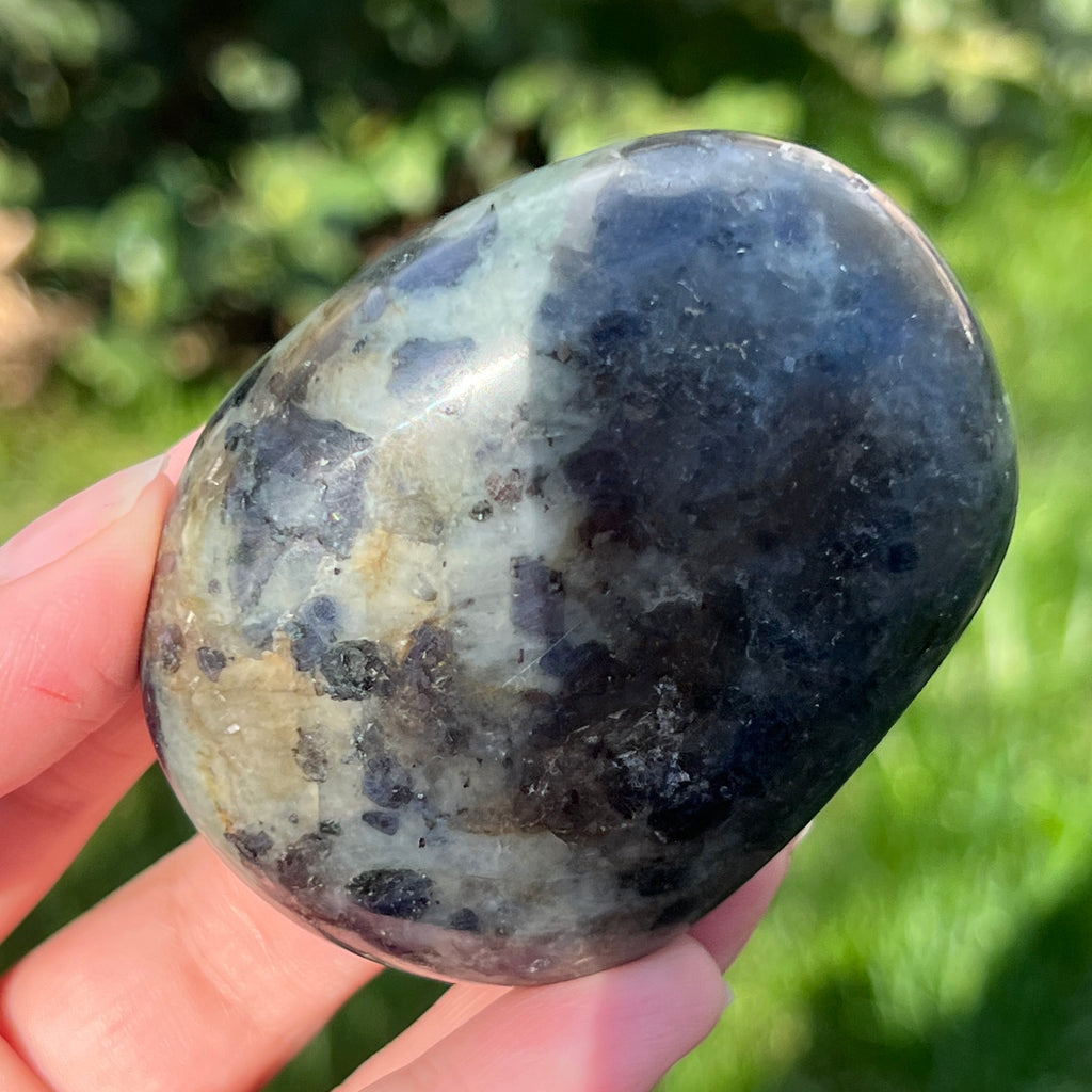 Palmstone Iolit (safir de apa) din Madagascar model 8, pietre semipretioase - druzy.ro 6 
