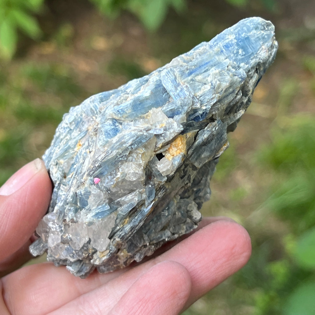 Kianit albastru (Cianit) piatra bruta din Zimbabwe model 2, pietre semipretioase - druzy.ro 2 