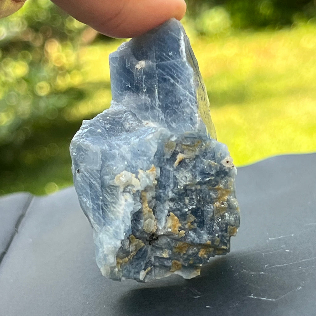 Calcit albastru piatra bruta din Namibia model 5, pietre semipretioase - druzy.ro 4
