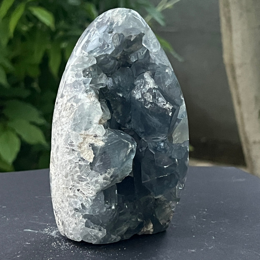 Sculptura celestit / celestina | Model 6, pietre semipretioase - druzy.ro 3 