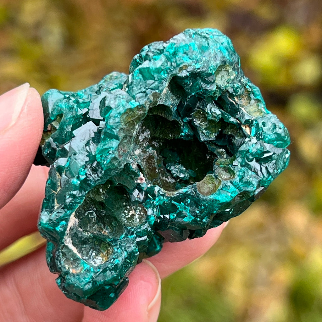 Dioptaz cluster din Congo model 6, pietre semipretioase - druzy.ro 2 