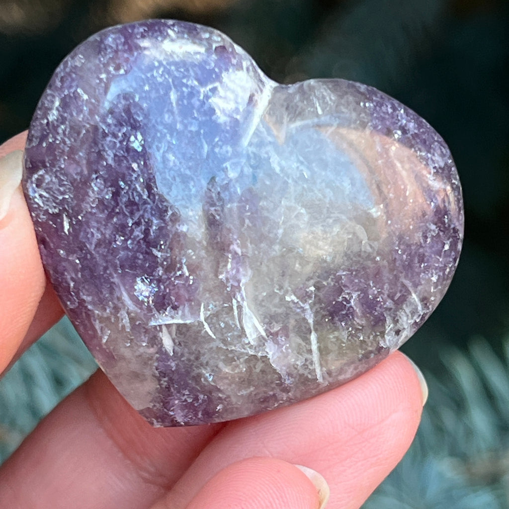 Lepidolit inima m11, pietre semipretioase - druzy.ro 4 