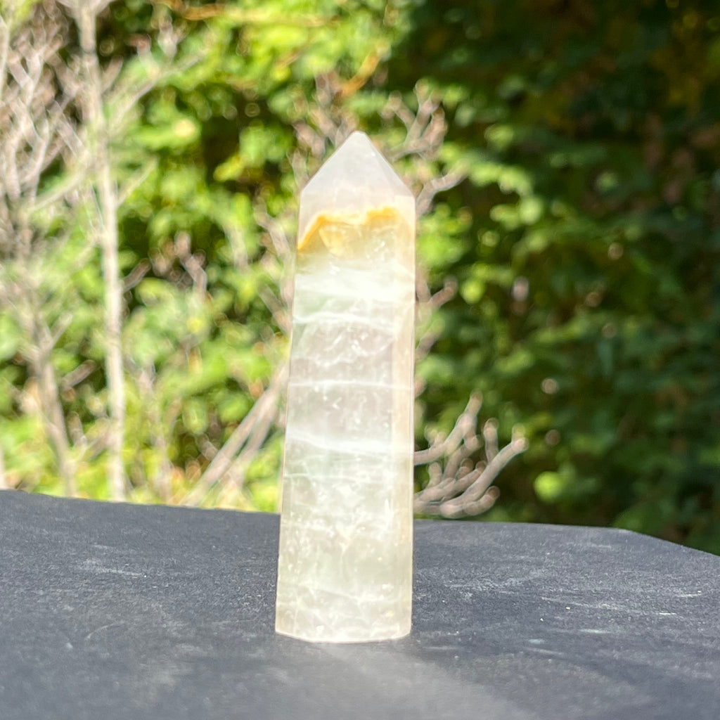 Obelisc fluorit verde model 2, druzy.ro, cristale 2