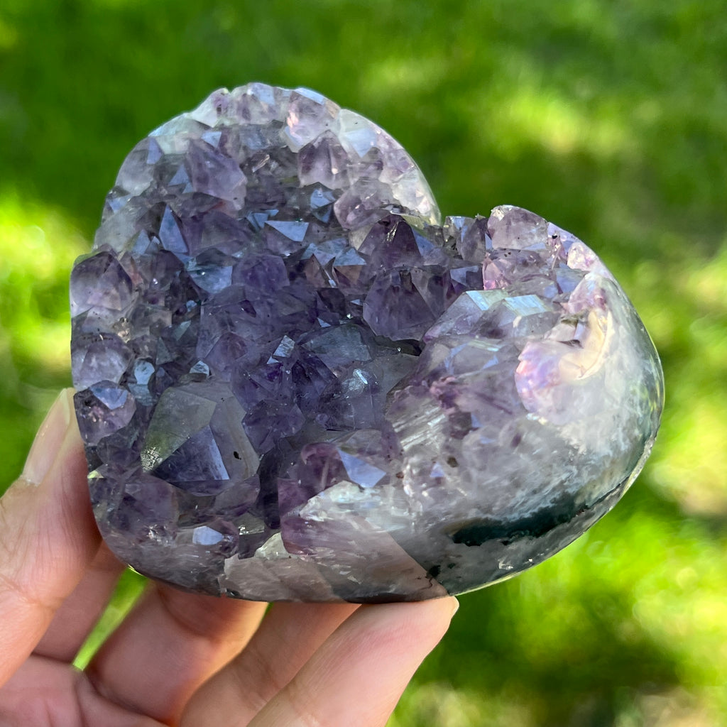 Inima ametist model 9, pietre semipretioase - druzy.ro 3 