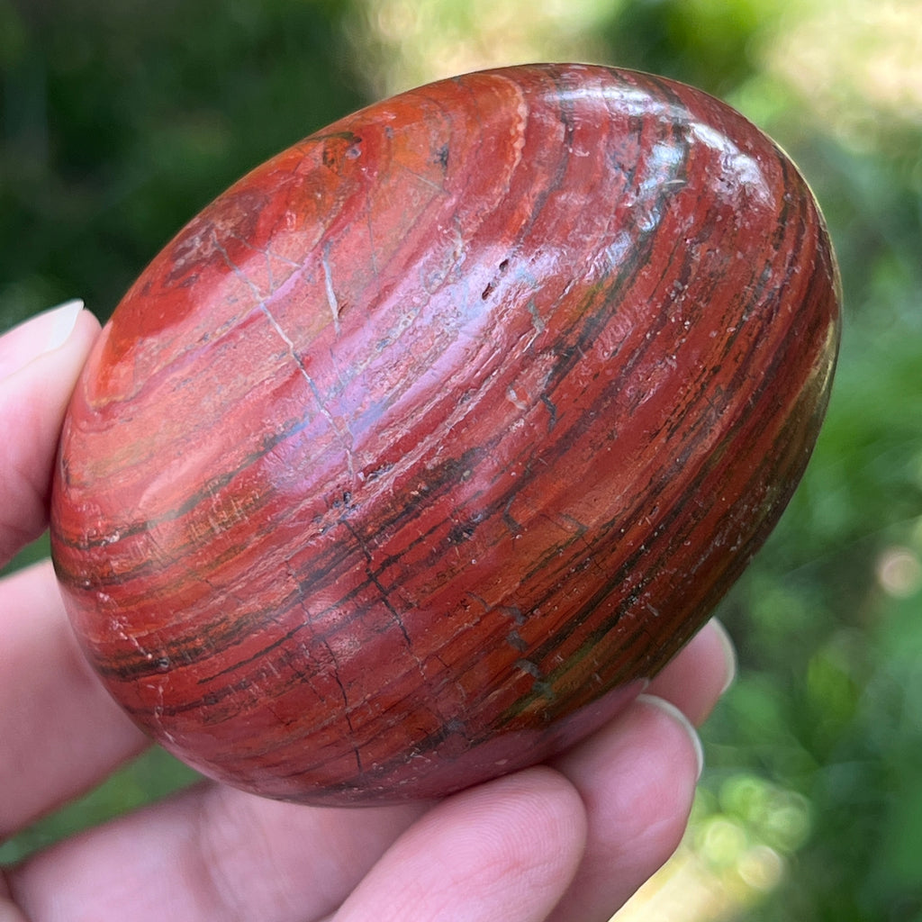 Ou jasp rosu din Zimbabwe model 5, pietre semipretioase - druzy.ro 6 