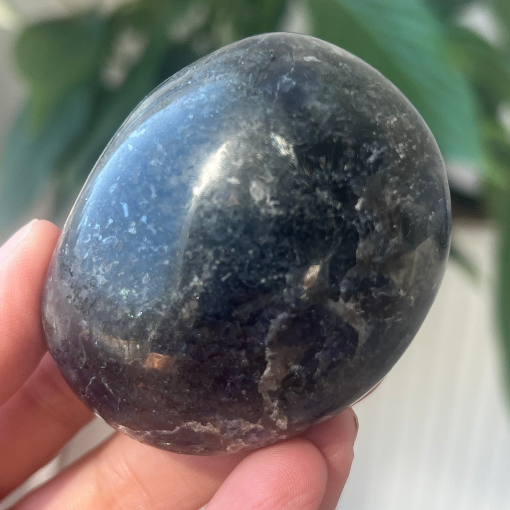 Palmstone Iolit (safir de apa) din Madagascar model 3, pietre semipretioase - druzy.ro 3 