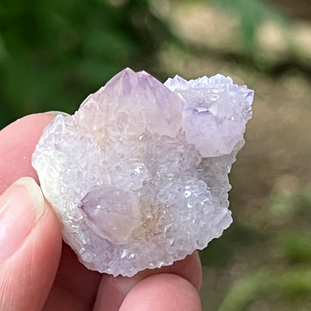 Cuart cactus / spirit ametist liliac Africa de Sud, pietre semipretioase - druzy.ro 12 
