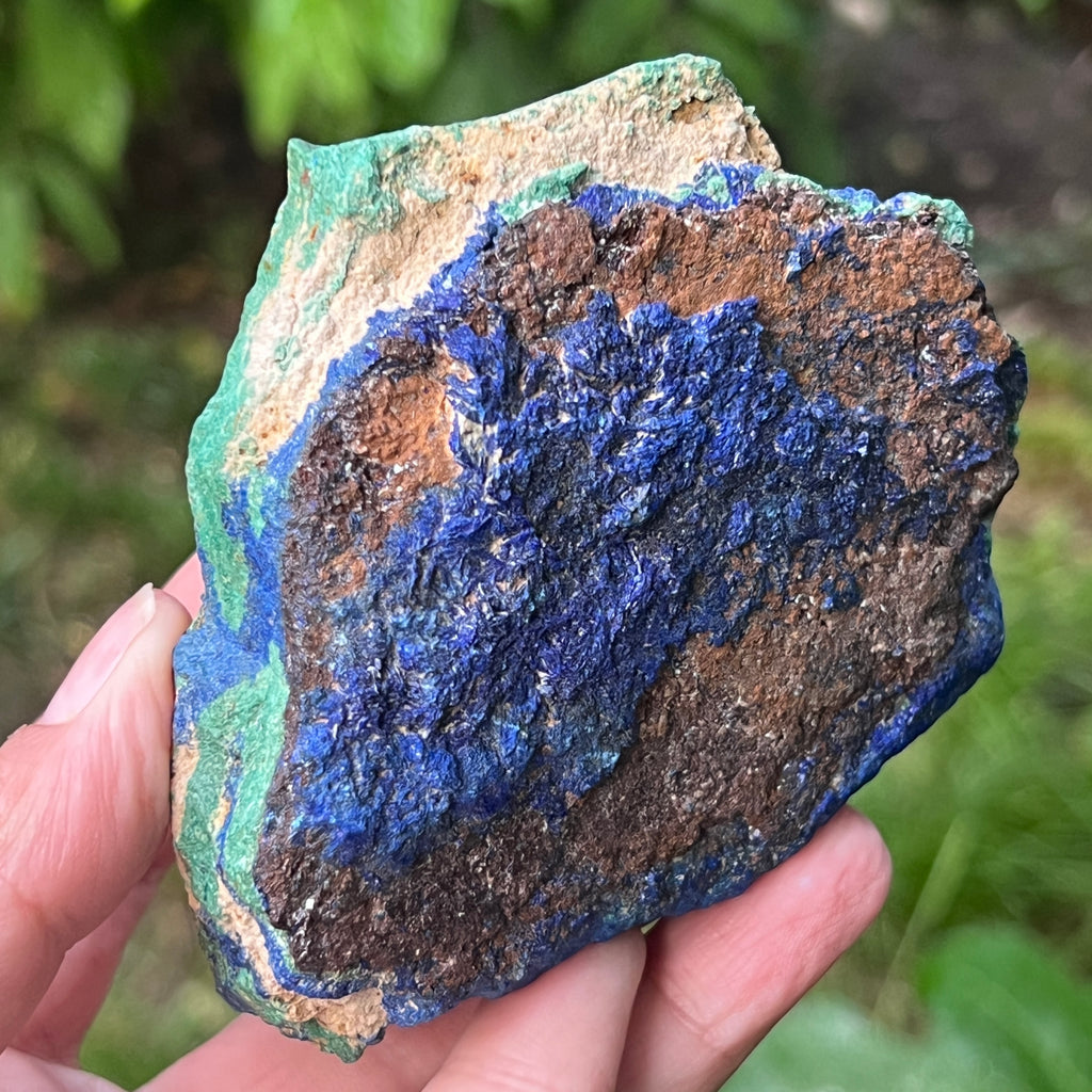 Azurit malachit piatra bruta model 17, pietre semipretioase - druzy.ro 1 