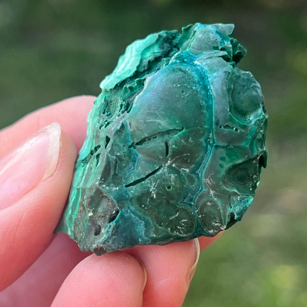Malachit piatra bruta | Model 6, pietre semipretioase - druzy.ro 1 