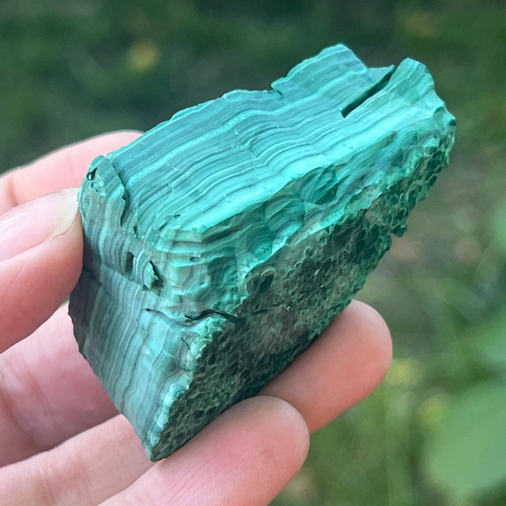 Malachit piatra bruta | Model 10, pietre semipretioase - druzy.ro 4 