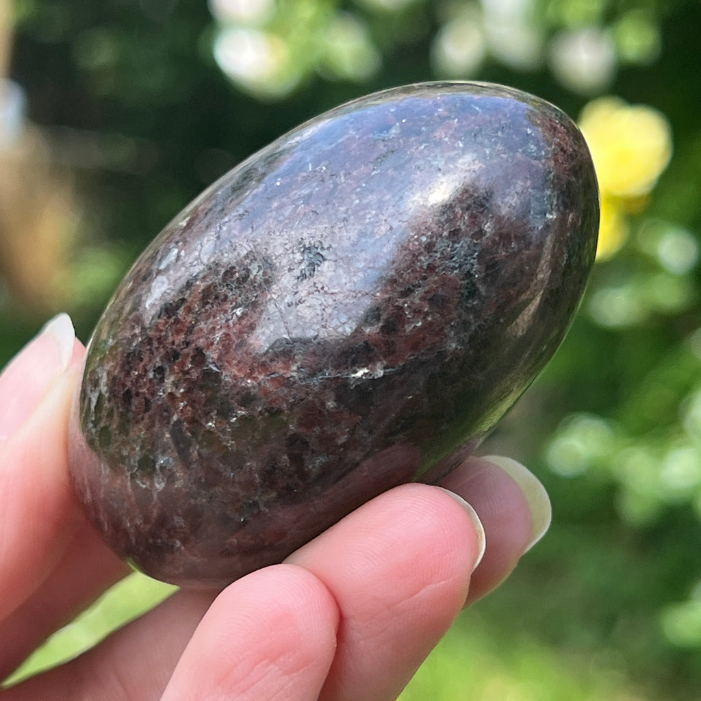 Granat palmstone model 10, pietre semipretioase - druzy.ro 3 