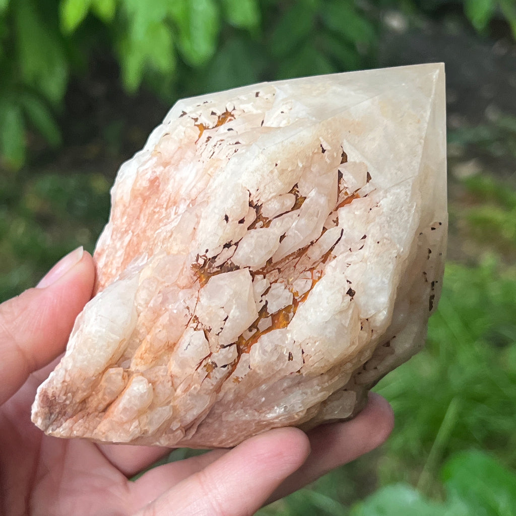 Varf cuart celest, cuart lumanare ( ananas) model 4, pietre semipretioase - druzy.ro 4 