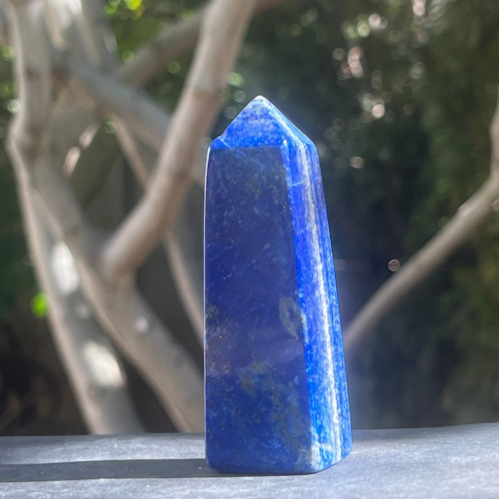 Turn/obelisc lapis lazuli m3, druzy.ro, cristale 8