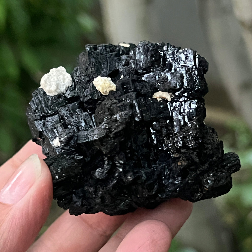 Cluster turmalina neagra model 8 din Erongo, Namibia, pietre semipretioase - druzy.ro 5 