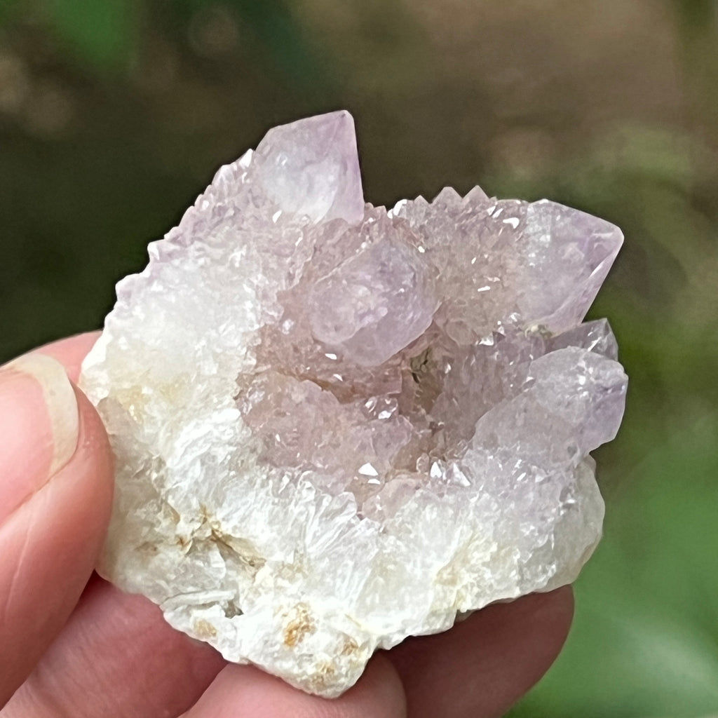 Cuart cactus / spirit ametist liliac Africa de Sud, pietre semipretioase - druzy.ro 3 