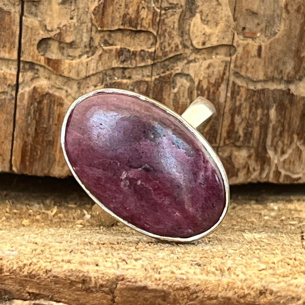Inel ajustabil rubin din argint model 4, pietre semipretioase - druzy.ro 7 