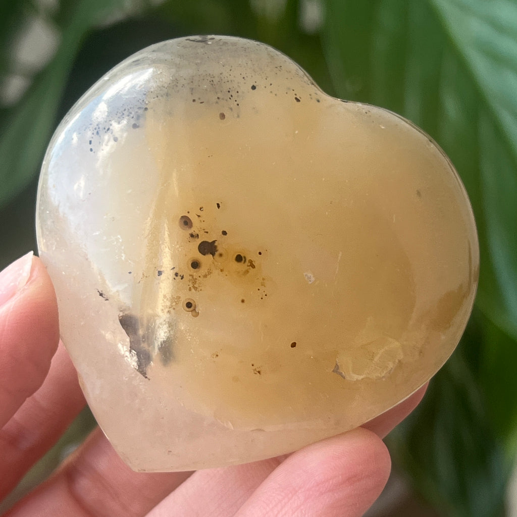 Inima agat model 10, pietre semipretioase - druzy.ro 2 