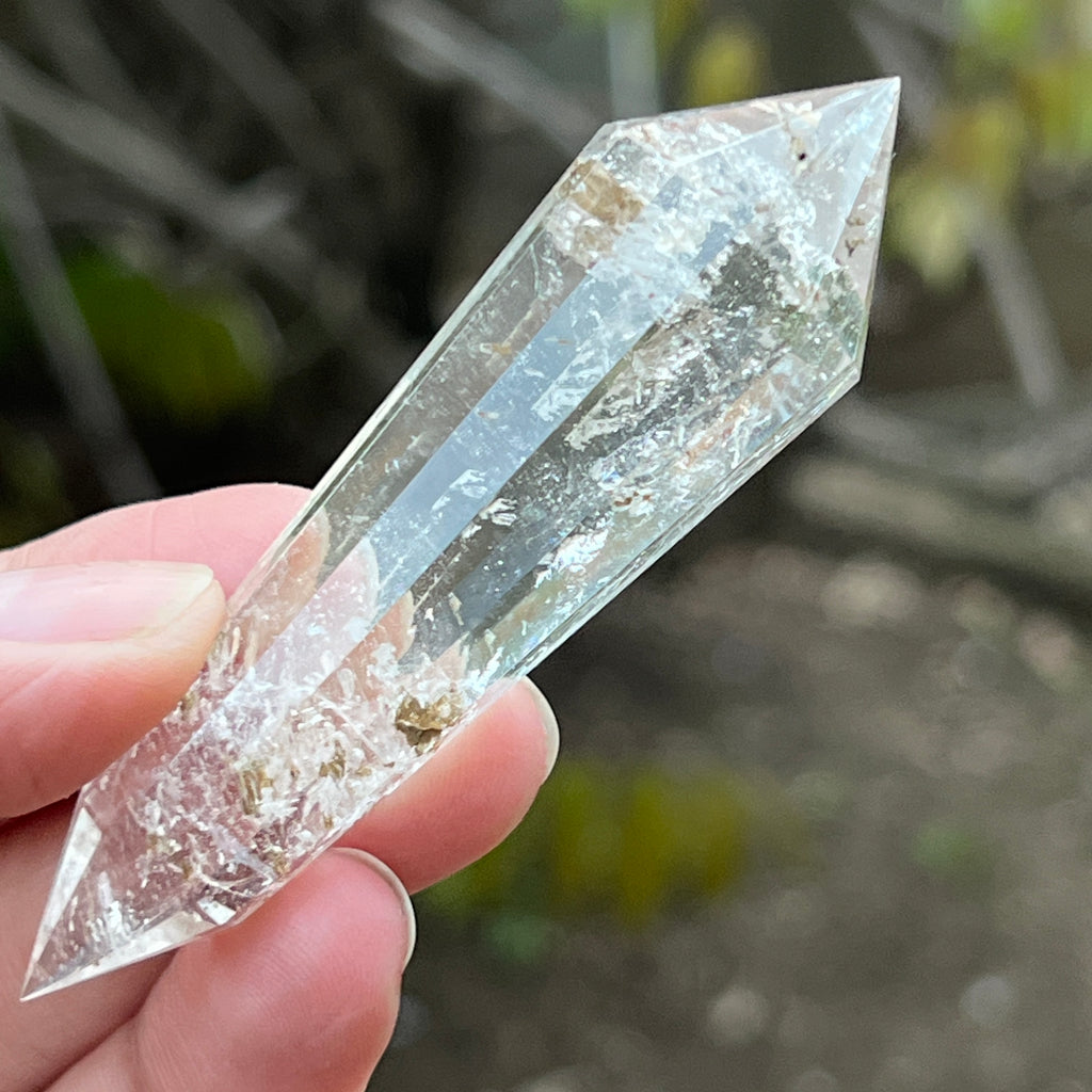 Bagheta cuart vogel, 12 fete, Brazilia model 15, pietre semipretioase - druzy.ro 4 