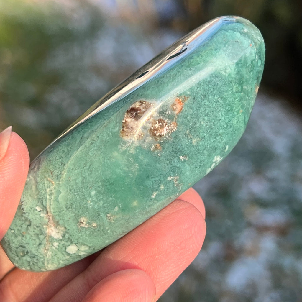 Crisopraz smarald palmstone model 7 din Zimbabwe, druzy.ro, cristale 2