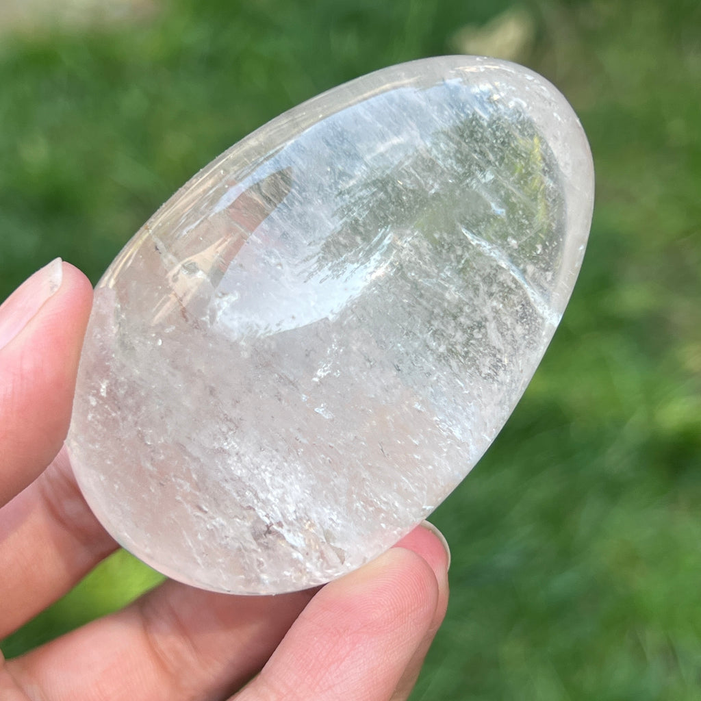 Ou din cuart de stanca/cristal incolor m4, pietre semipretioase - druzy.ro 6 