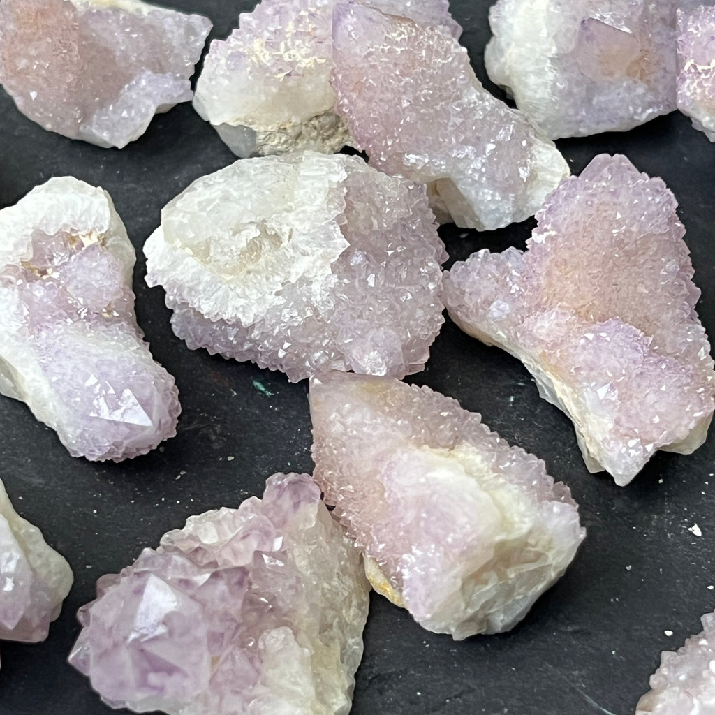 Cuart cactus / spirit ametist liliac Africa de Sud, pietre semipretioase - druzy.ro 7 