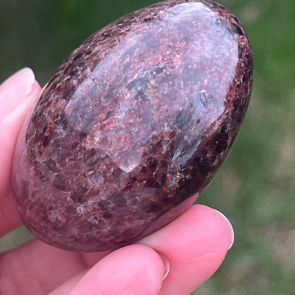 Granat palmstone model 6, pietre semipretioase - druzy.ro 7 