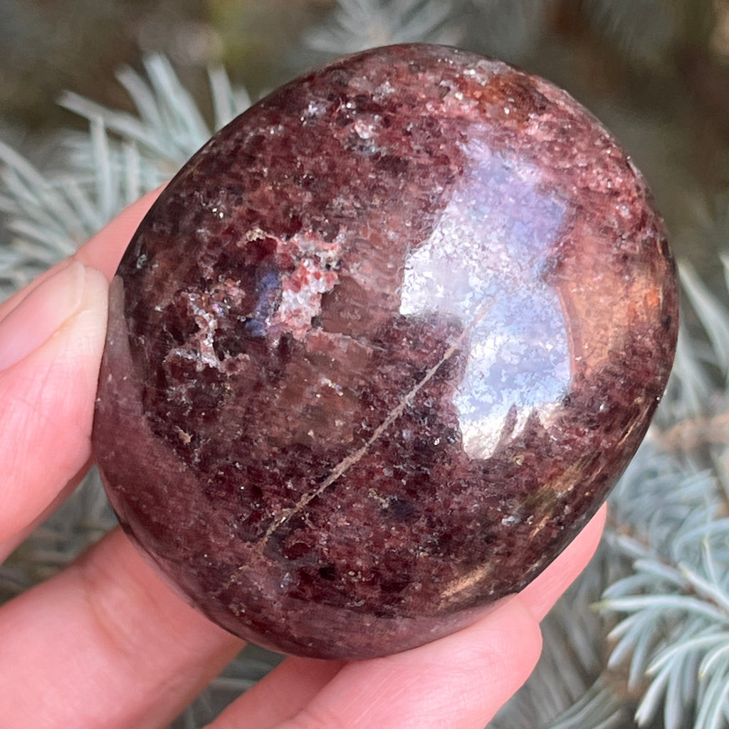 Granat palmstone model 2, pietre semipretioase - druzy.ro 2 