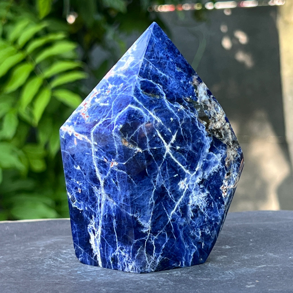 Sculptura sodalit | Model 3, pietre semipretioase - druzy.ro 1 